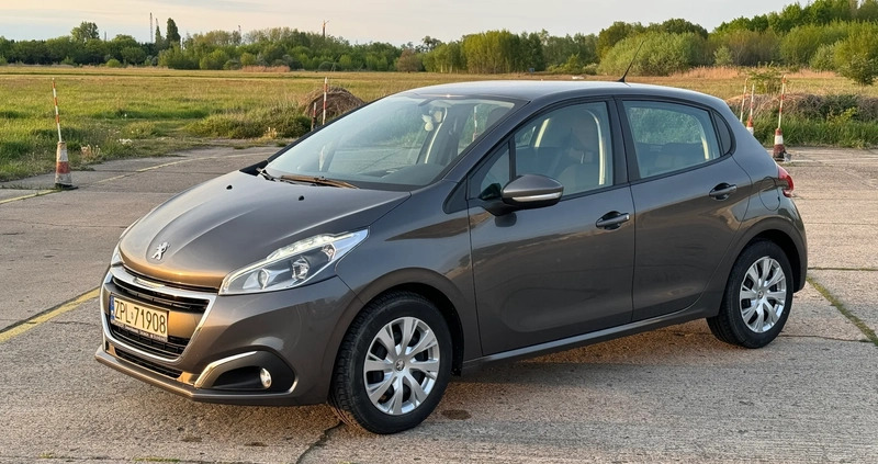 Peugeot 208 cena 39900 przebieg: 51160, rok produkcji 2019 z Szczecin małe 137